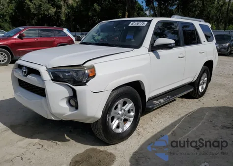 2016 Toyota 4Runner Sr5 z USA, uszkodzony, nr VIN JTEZU5JR6G5142934